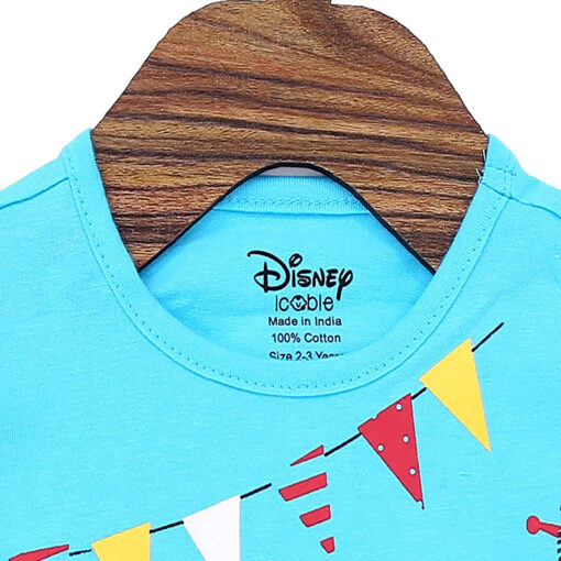 Mickey Mouse Printed Cotton T-shirt for Kids from 2years to 6years - Image 3
