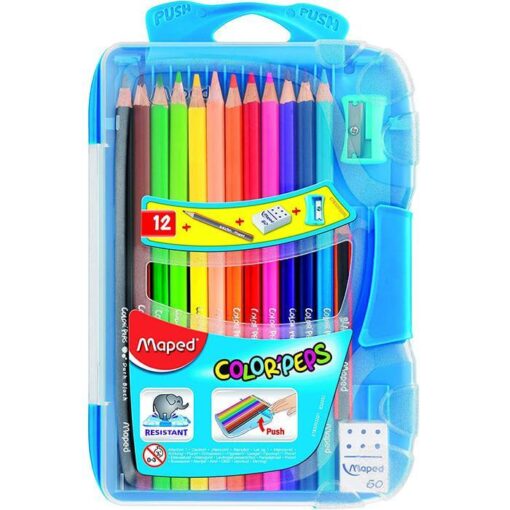 Maped Color'peps Color Pencil Set 12 + Accessories - Image 6