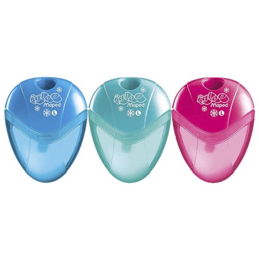 Maped Pencil Sharpener Igloo 1 Hole Canister Left Handed Blister - Image 6