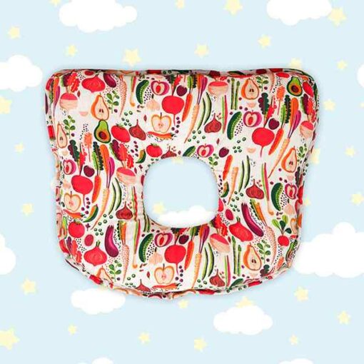 StarAndDaisy Memory Foam Baby Head Shaping Pillow for Preventing Flat Head Syndrome, 0+ Years, 26 cm X 21 cm X 4 cm (Bambi & Friends) - Multicolor - Image 4