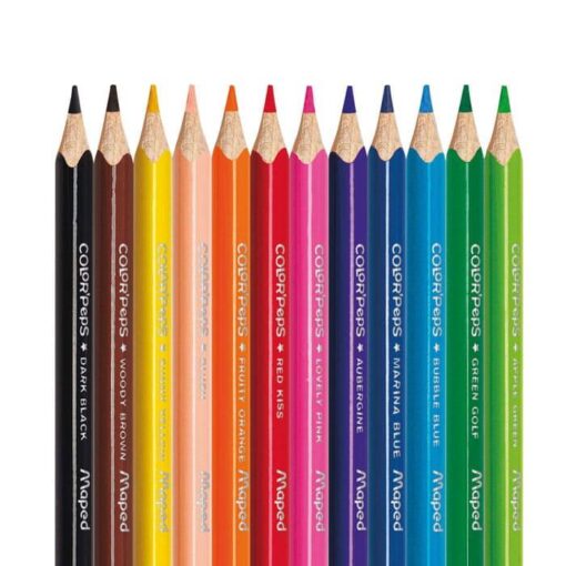 Mini Color Peps Wax Crayons X12 - Image 2