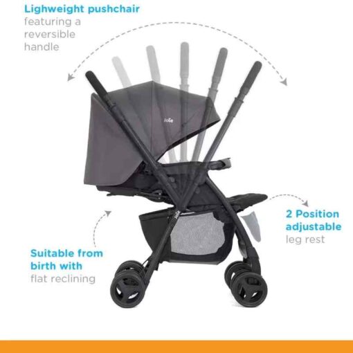 JOIE MIRUS W/ RC Baby Stroller - EMBER Stroller - Image 2