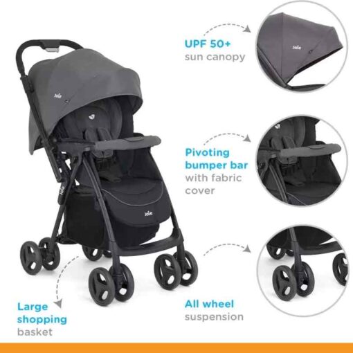 JOIE MIRUS W/ RC Baby Stroller - EMBER Stroller - Image 4