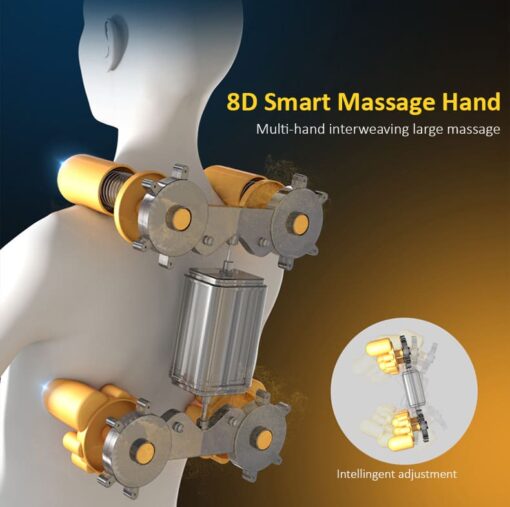 StarAndDaisy Full Body Massager Chair Zero Gravity Chair Massage Sl Track 4d - Image 3