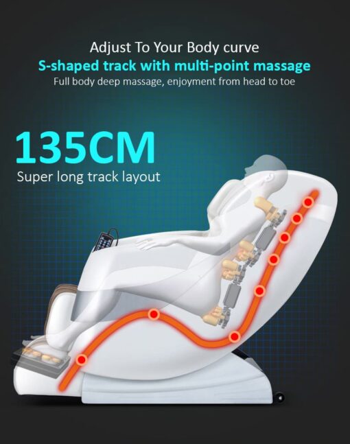 StarAndDaisy Full Body Massager Chair Zero Gravity Chair Massage Sl Track 4d - Image 6