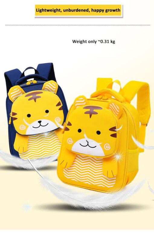 StarAndDaisy Backpack for Toddlers, Boys and Girls, school bag. Perfect Size for School and Travel, BPA-Free,  Light weight, lion bag (Yellow) - Image 4