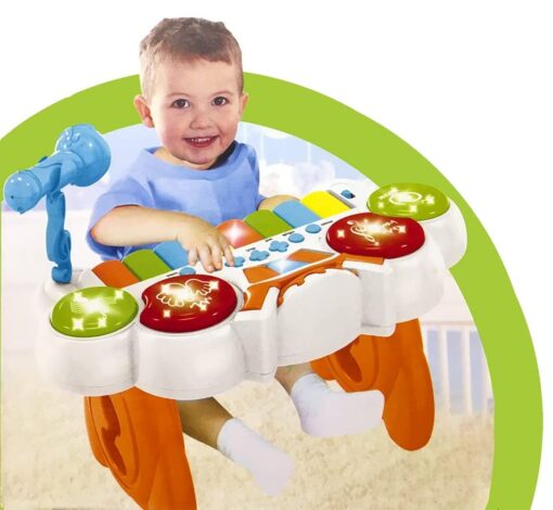 Kids Funny Musical Mini Piano 21 Lights with a 1 Microphone With high definition sound quality, 1 usb cable, 1 Piano, 1 mp3 connection line Musical Instruments Adjustable 2 in 1 Piano Toys For Age 3+ Kids, Children's, Baby, Boys and Girls - Image 4