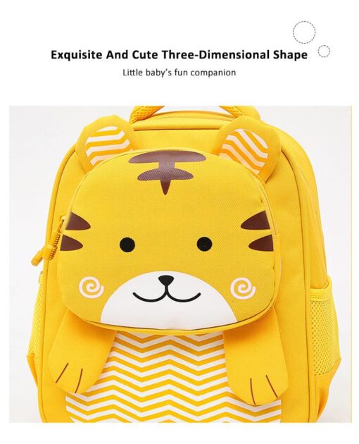 StarAndDaisy Backpack for Toddlers, Boys and Girls, school bag. Perfect Size for School and Travel, BPA-Free,  Light weight, lion bag (Yellow) - Image 6