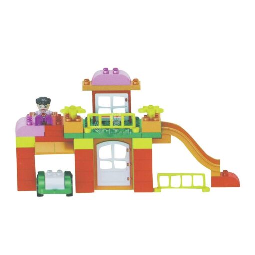 Trolley Blocks Building Block for Kids 73 Pcs Blocks with Trolley Case, Junior Blocks Best Gift Toy, Assemble Blocks Block Game for Kids ,Boys, Children- 560-1A - Image 4