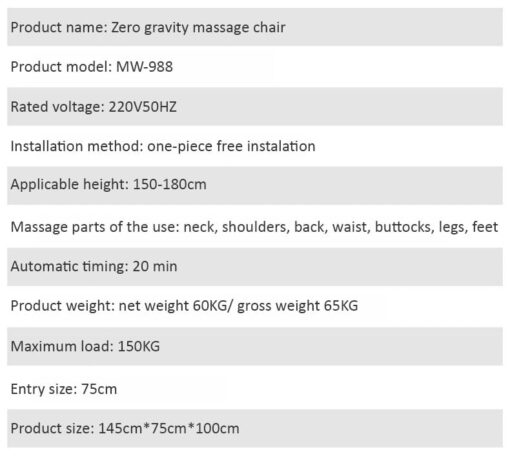 StarAndDaisy Full Body Massager Chair Zero Gravity Chair Massage Sl Track 4d - Image 2
