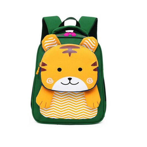 StarAndDaisy Backpack for Toddlers, Boys and Girls, school bag. Perfect Size for School and Travel, BPA-Free,  Light weight, lion bag (Green)