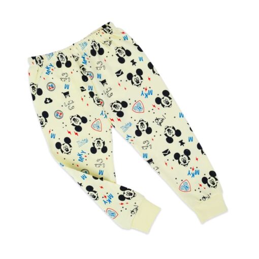 Mickey Mouse printed Night Suit Wear Yellow