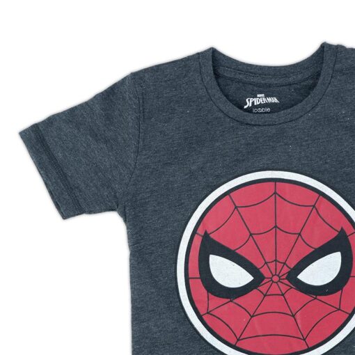 Marvel Spider-Man Printed T-shirt 100% COTTON for kids from 2years to 6years (Grey) - Image 3