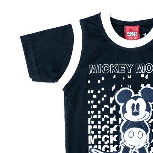 Mickey Mouse Printed T-shirt 100% COTTON for kids from 2years to 6years (Black, Mickey) - Image 4