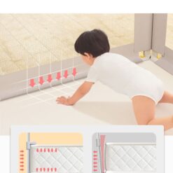foldable bed guard rail