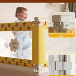 double bed guard rail