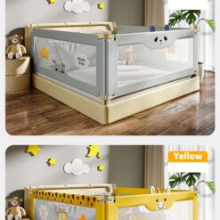 single bed with guard rail