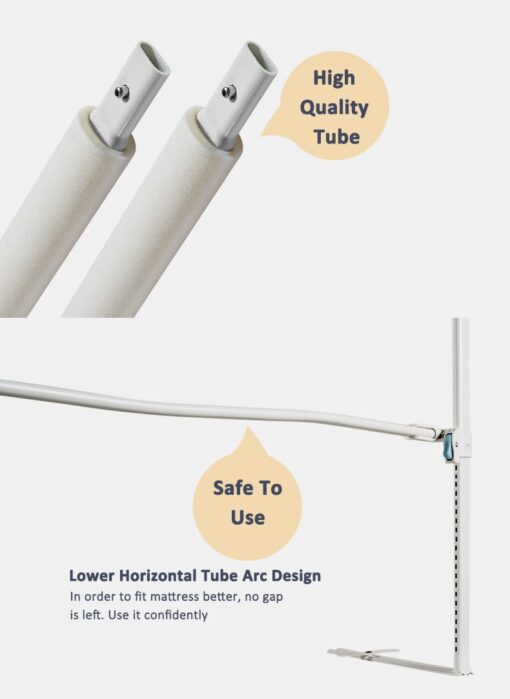 bed guard rail for double bed