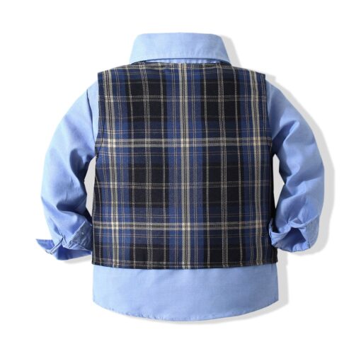 StarAndDaisy Boys Party Dresses Premium Serires (Light Blue & Robin Egg Blue| tzd3476) - Image 15