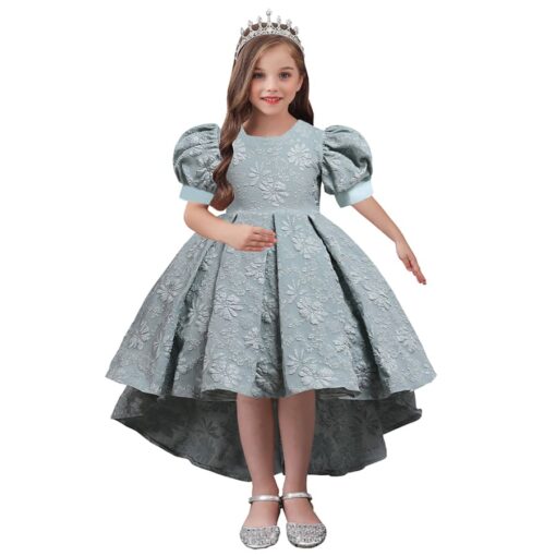 StarAndDaisy Girls Party Dresses Premium Serires (Green| 5818) - Image 2