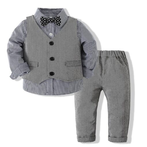 StarAndDaisy Boys Party Dresses Premium Serires (Grey | tz820) - Image 3