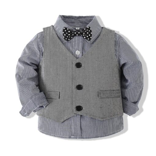 StarAndDaisy Boys Party Dresses Premium Serires (Grey | tz820) - Image 9