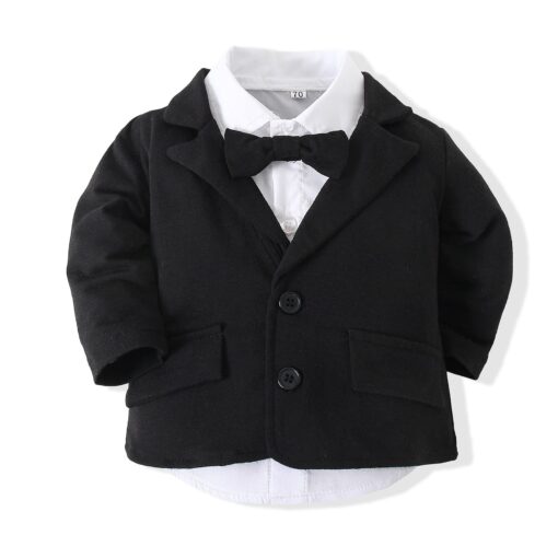 StarAndDaisy Boys Party Dresses Premium Serires (Black & White | tz802) - Image 2
