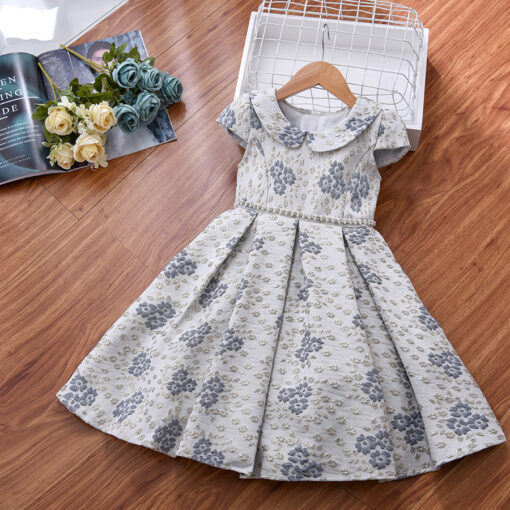 StarAndDaisy Girls Party Dresses Premium Serires (Blue| S2402) - Image 2