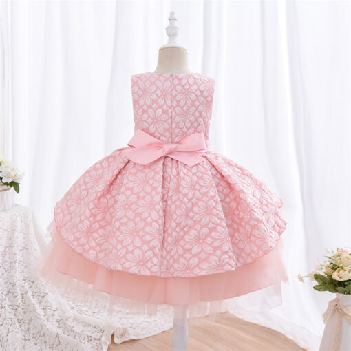 StarAndDaisy Girls Party Dresses Premium Serires (Light pink| B14-1025) - Image 2