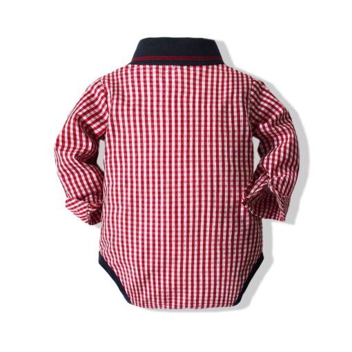 StarAndDaisy Boys Party Dresses Premium Serires (French Raspberry & Blue| tzd3482) - Image 9