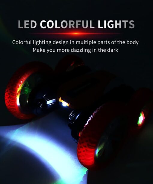 Global Drone NEWEST GD99 Hand Gesture Micro Super Twister Stunt RC Car Toys Truck Remote Children electronic toys with Light - Image 12