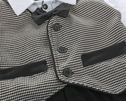 StarAndDaisy Boys Party Dresses Premium Serires (White & Black| HY154) - Image 7
