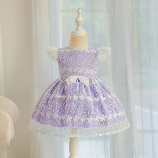 StarAndDaisy Girls Party Dresses Premium Serires (purple| PO2) - Image 4