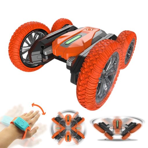 Global Drone NEWEST GD99 Hand Gesture Micro Super Twister Stunt RC Car Toys Truck Remote Children electronic toys with Lights - Image 2