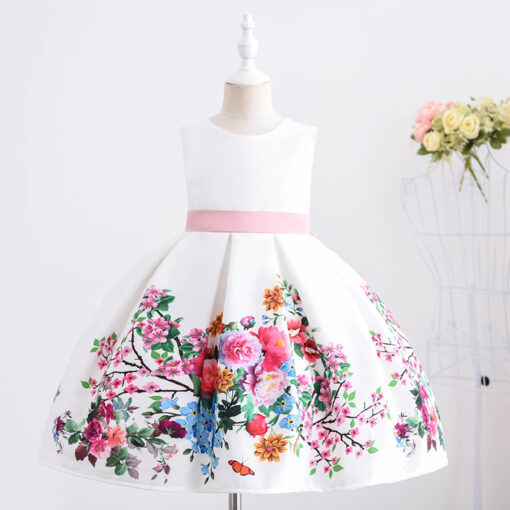StarAndDaisy Girls Party Dresses Premium Serires (pink| B19-9) - Image 3