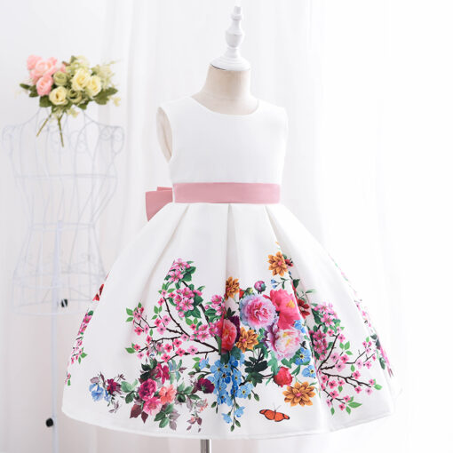 StarAndDaisy Girls Party Dresses Premium Serires (pink| B19-9) - Image 4