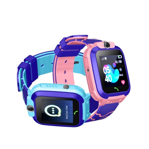 StarAndDaisy Kids Waterproof Smart Watch, AGPS Tracker Phone SOS Anti-Lost Alarm Sim Card Slot Touch Screen Voice Chat Smartwatch for Children Girls Boys (Blue) - Image 28