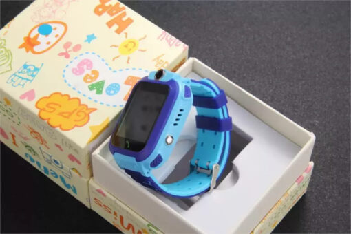 StarAndDaisy Kids Waterproof Smart Watch, AGPS Tracker Phone SOS Anti-Lost Alarm Sim Card Slot Touch Screen Voice Chat Smartwatch for Children Girls Boys (Blue) - Image 37