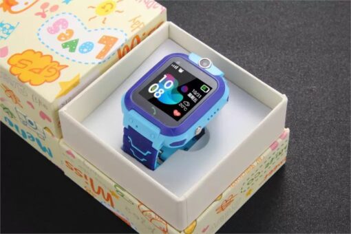 StarAndDaisy Kids Waterproof Smart Watch, AGPS Tracker Phone SOS Anti-Lost Alarm Sim Card Slot Touch Screen Voice Chat Smartwatch for Children Girls Boys (Blue) - Image 16
