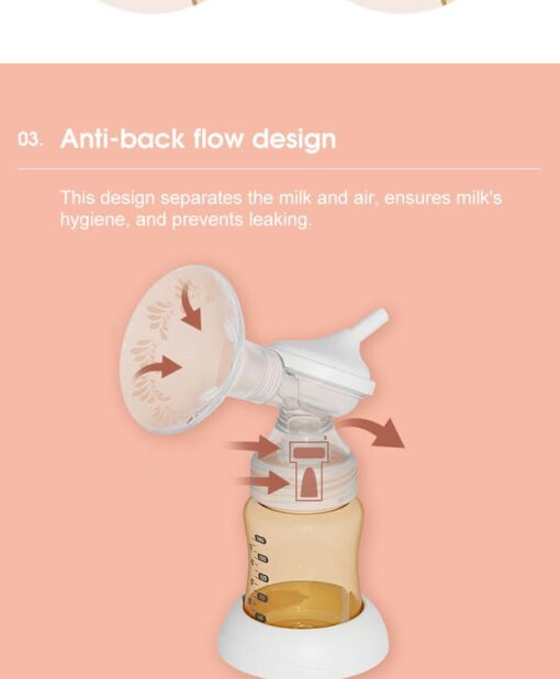 StarAndDaisy Premium Double Sides Electric Breast Pump with Several Modes and Features 150ml - YD-1171 M2 - Image 6
