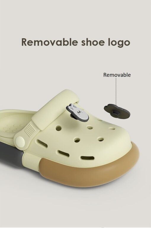 Kids's Sandals & Slippers Non-Slip Beach Shoes For Girls & Boys Summer Sandals Home Children's Shoes (Brown Grey | 7702) - Image 12