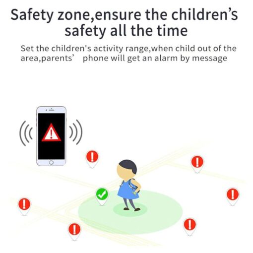 StarAndDaisy Kids Smart Watch Waterproof, AGPS Tracker Phone SOS Anti-Lost Alarm Sim Card Slot Touch Screen Voice Chat Smartwatch for Children Girls Boys - Image 2