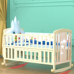Baby Cot Cum Junior Bed Online - Best Super Comfy European Pinewood