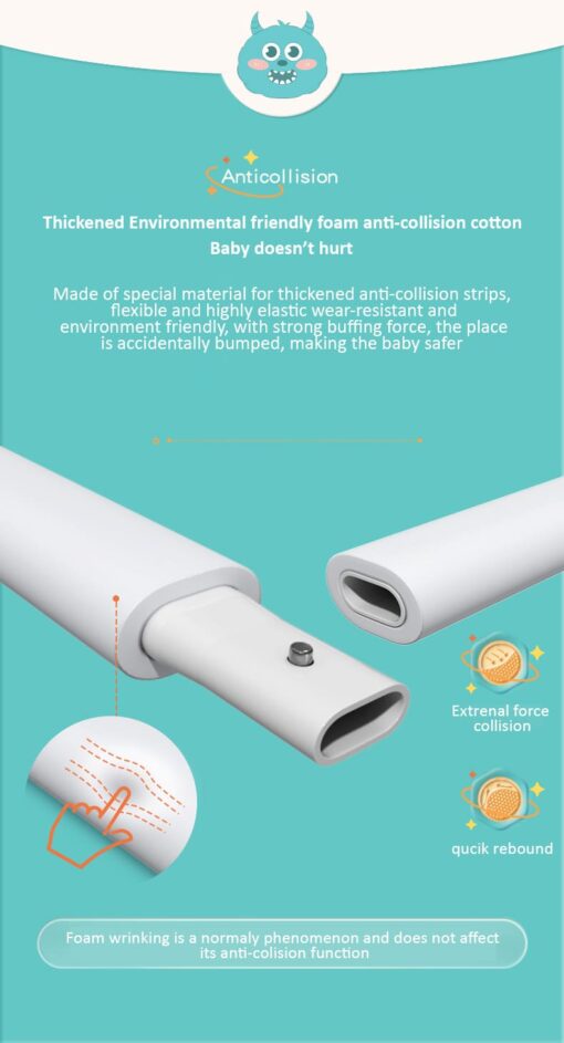 Secure and Foldable Child Bed Safety Rail