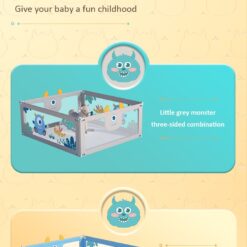 Easy-Install Toddler Bed Safety Rail for Parents