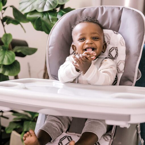 Ingenuity 4-in-1 Smart Serve High Chair With Detachable Tray High Chair, Toddler Chair, And Booster (Grey) - Image 5