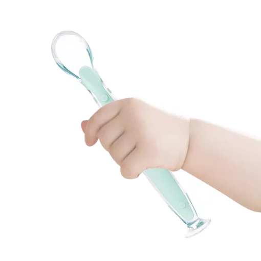StarAndDaisy Best Silicon Feeding Spoon & First Feeder for Baby - Dishwasher BPA Free - Image 3