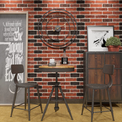 SND Home Decor Large Metal Triple Ring Retro Silent Wall Clock - Non-Ticking Wall Clocks, for Living Room Bedroom Office Bar Decor - Easy to Read, Black, Gold (80cm) - Image 4