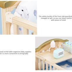 Baby Crib Bed Oval Multi-function - Baby Crib Bed Oval - Baby Crib Bed