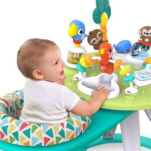 Bright Starts 2-in-1 Walk-Around Activity Centre and Play Table - Walker with Music, Lights and Interactive Toys - Image 5